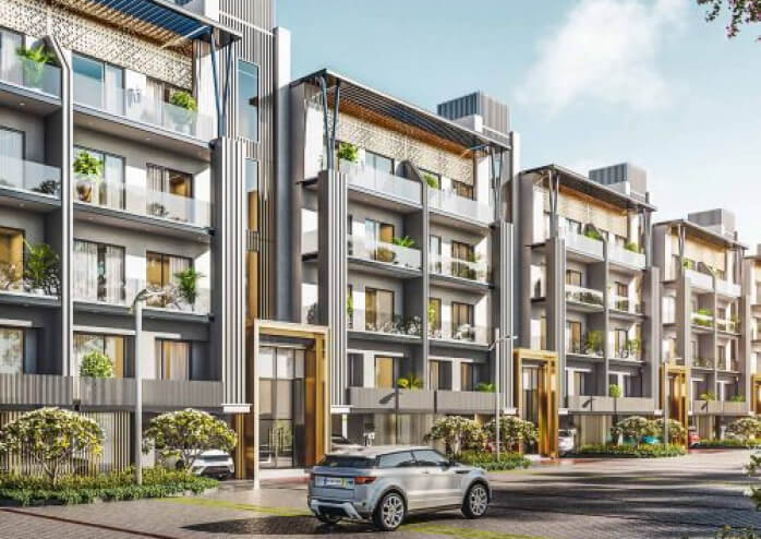 Mantri Greenscape gated community landscape